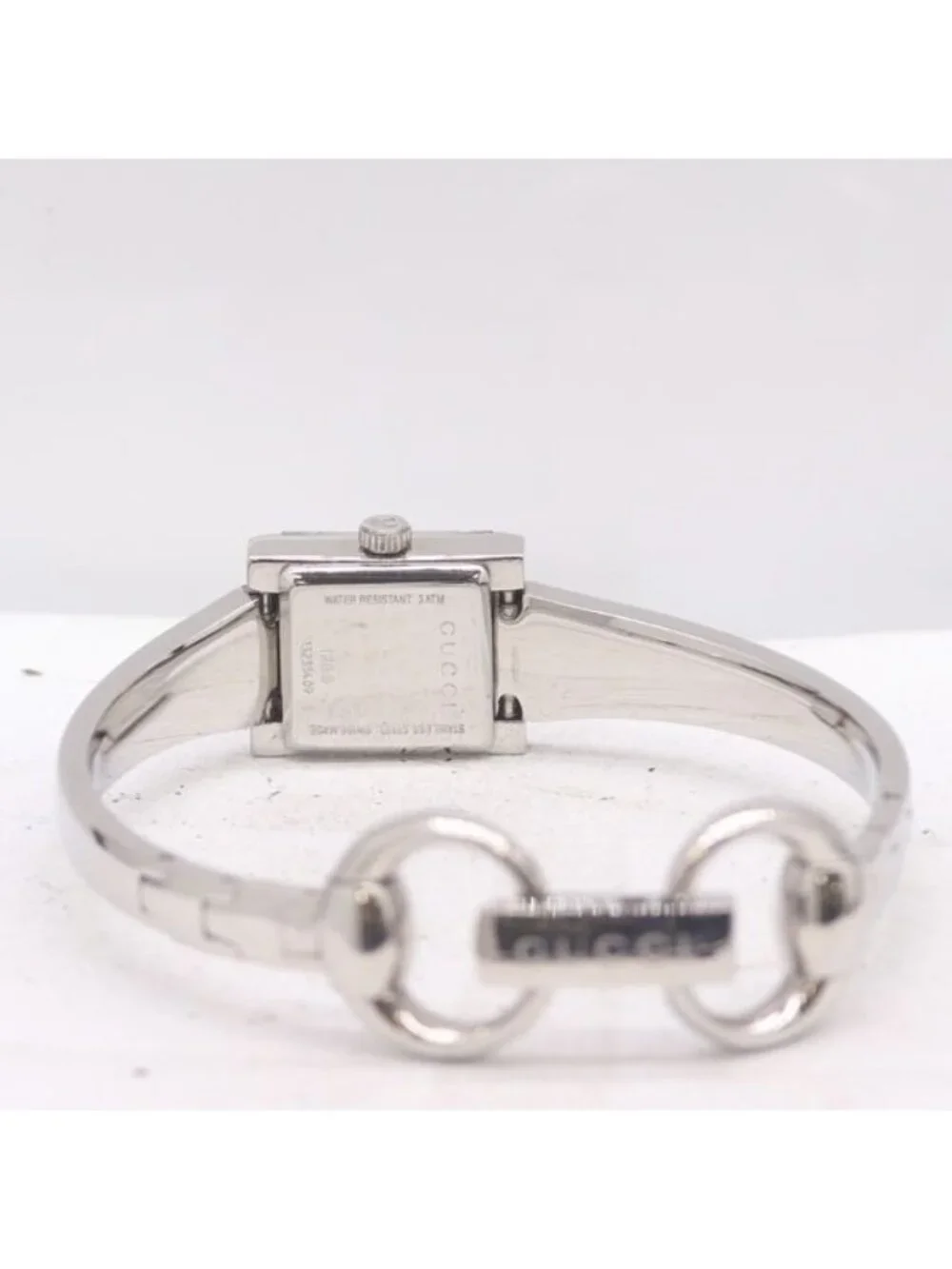 Gucci 128.5 Quartz Bangle Watch Brown Dial